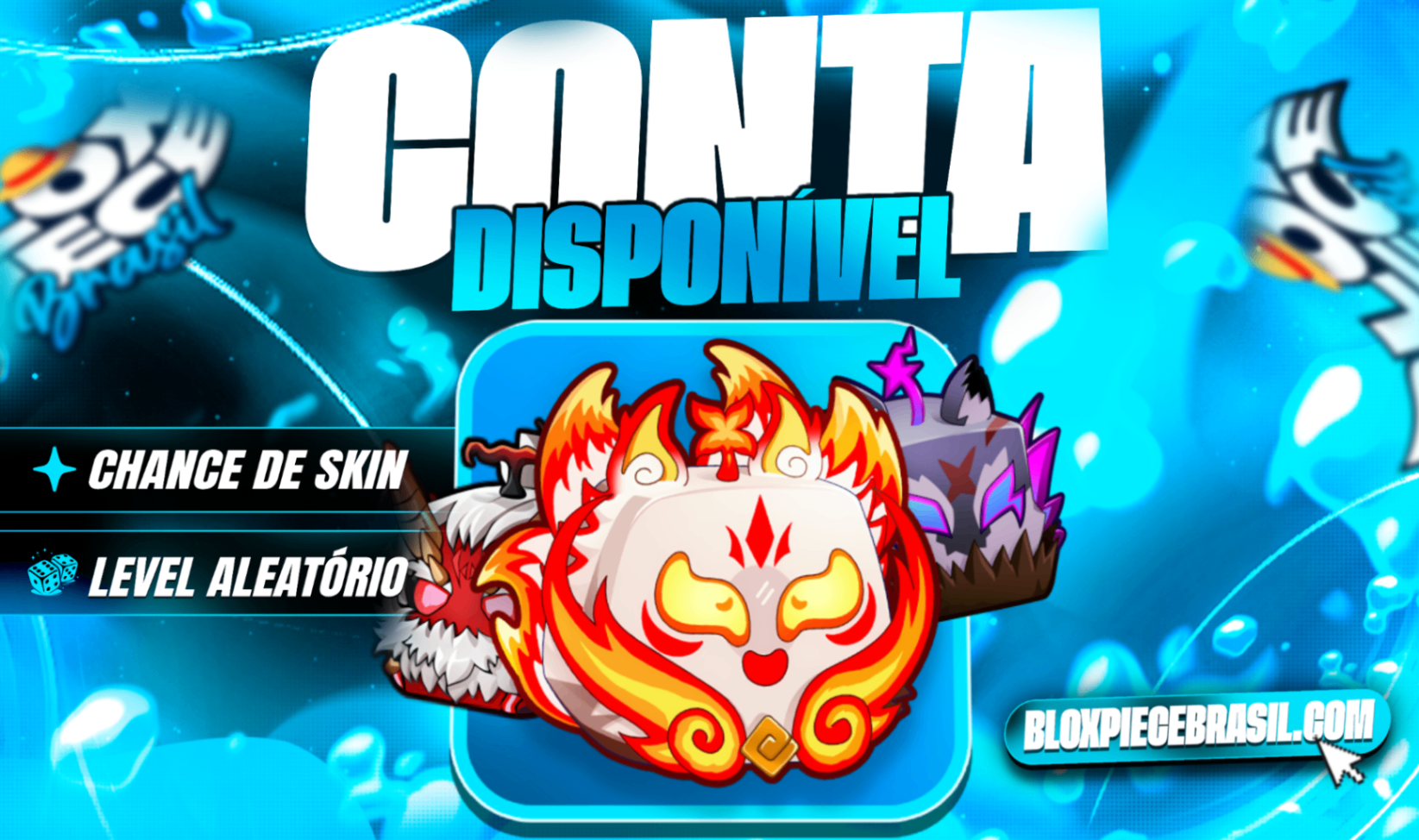⭐ COMBO SECRETO - SKIN DA KITSUNE, YETI OU TIGER + ITENS MÍTICOS!