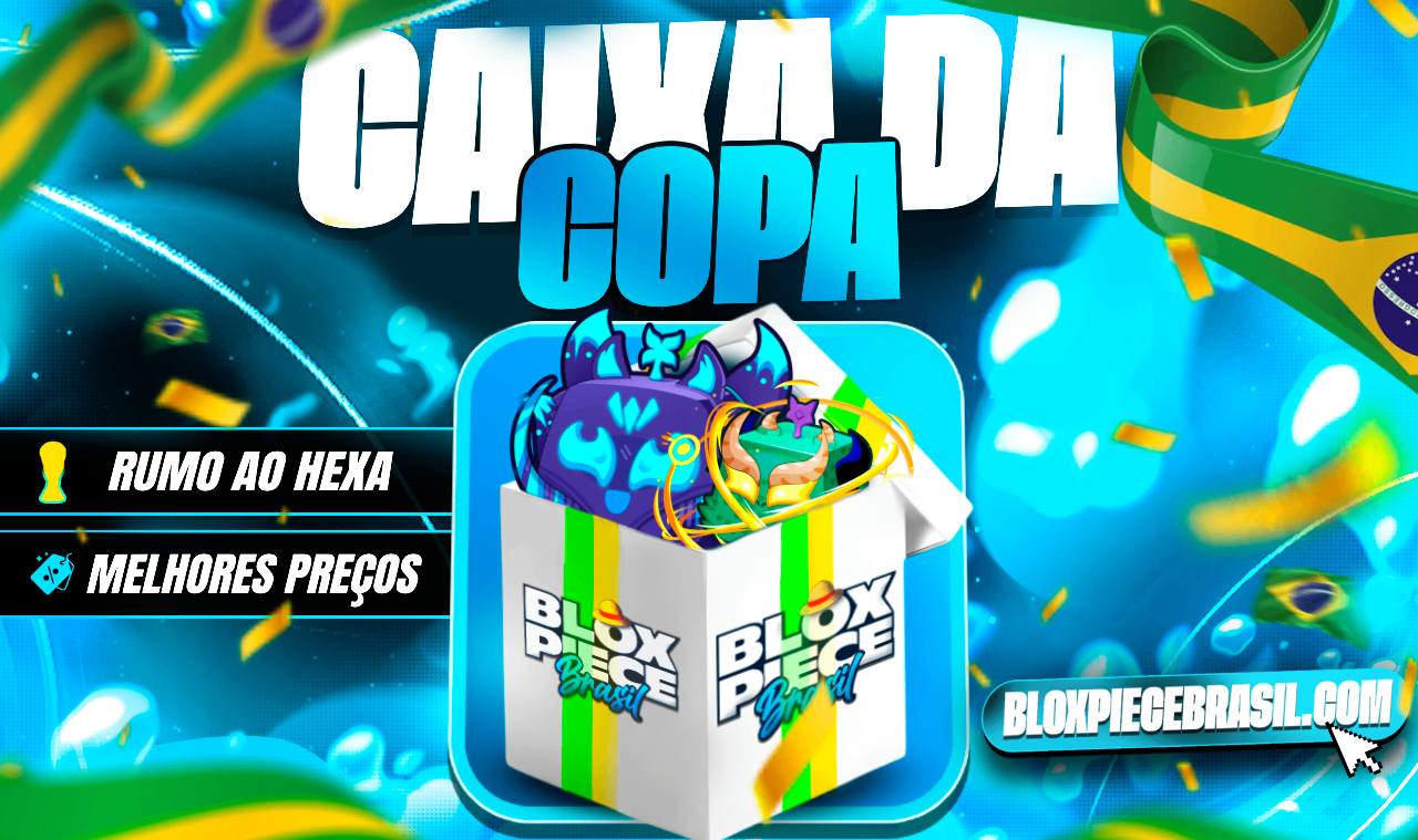 ⭐ COMBO DA COPA - CAIXA SUPER RARA + ITENS MÍTICOS!